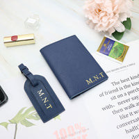 Personalized Passport Book and Luggage Tag
