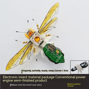 Technology Invention Small Production First Prize Sixth Grade Junior High School Difficult DIY Robot Insect