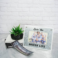 Soccer - 8.5" x 6.5" Frame(Holds 4" x 6" Photo)
