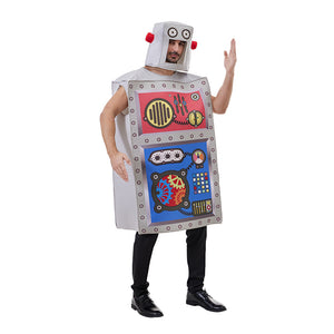 Divertido disfraz de esponja robot de Halloween