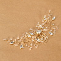 Five Teeth Disc Hair Insert Comb Bridal Photography
