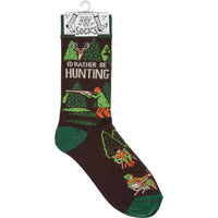 I'd Rather Be Hunting Socks
