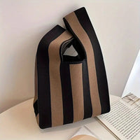 Knitted Mini Tote Bag
