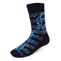 Music Notes Novelty Socks (Mens)
