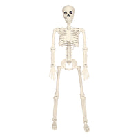 90cm Warm Light Stand-able Hanging Halloween Luminous Skeleton
