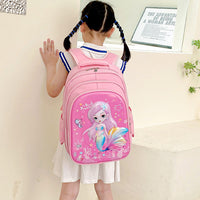 Cartoon Astronaut & Mermaid Children's Backpacks
