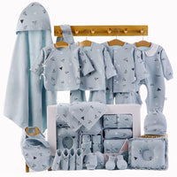 Paper Airplane Pattern Newborn Baby Boy Gift Set