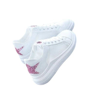 Casual Mesh Glittery Star Sporty Shoes