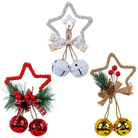 Christmas Star Bell Pendant