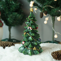 Christmas Tree Decoration Home Room Resin Crafts
