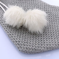 Pompon Pendant Christmas Stocking
