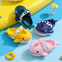 Pantoufles de requin pour enfants, garçons et filles, chaussures mignonnes antidérapantes