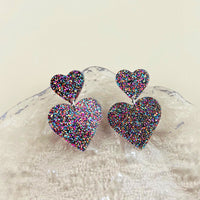 Acrylic Love Earrings Women Valentine's Day Personalized Jewelry
