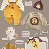 Baby Gift Box Set Little Lion Knitted Sweater