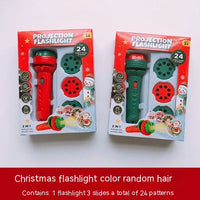 Christmas Multifunctional Projection Camera Flashlight Toys
