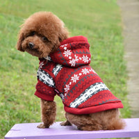 New Knitted Wool Christmas Series Dog Coat
