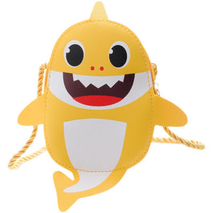Baby Snack Bag New Cute Cartoon Shoulder Bag Little Shark Messenger Bag Simple Change Packet