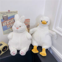 Little Duck Rabbit Plush Backpack
