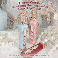 Flower Knows Strawberry Rococo Series Embossed Blush Velvet Matte Lip Glaze
