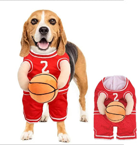 Basketball Player Costume Dog Costume