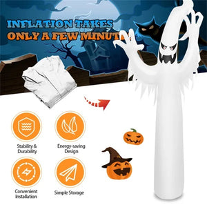 12 Feet Halloween Inflatable \Ghost Decoration