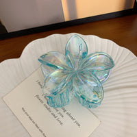 Internet Celebrity Plumeria Rubra Barrettes Advanced Sense
