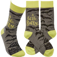 A Little Batty Socks
