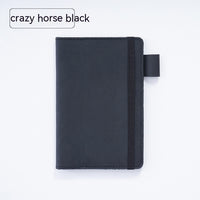 Leather Kraft Notebook Wallet
