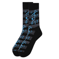 Music Notes Novelty Socks (Mens)
