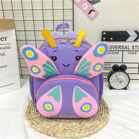 Cute Cartoon Butterfly Anti-Lost Toddler Backpack
