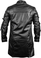 Medieval Costume Punk Goth Style Leather Coat (Mens)
