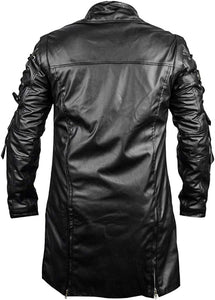 Medieval Costume Punk Goth Style Leather Coat (Mens)