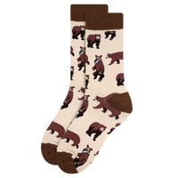 Brown Bear Novelty Socks

