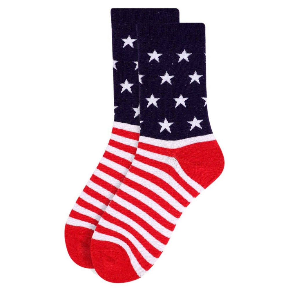American Flag Novelty Socks