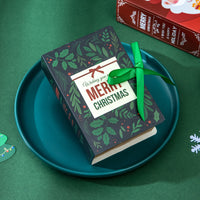 Boîte-cadeau de livre magique créatif de bonbons de Noël
