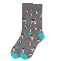 Novelty Beagle Dog Socks (Mens)
