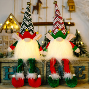 Christmas Elf Doll With Lights