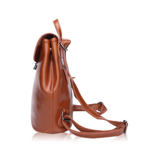 Leather Women Backpack Handbags