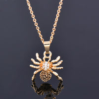 Spider Necklace Women Men Fashion Jewelry
