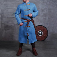 Traje de teatro de escenario de ropa de protección térmica de guerrero medieval
