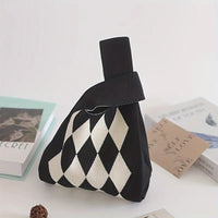 Knitted Mini Tote Bag
