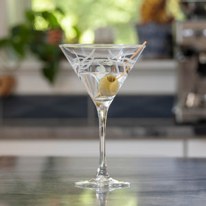 Verres à Martini aux olives (Ensemble de 4)