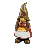 Creative Pumpkin Dwarf Halloween Dwarf Sculpture Decorative Resin Crafts
