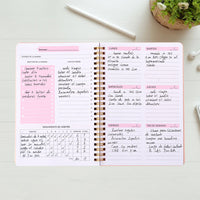 Simple Un-dated Weekly Planner Notebook
