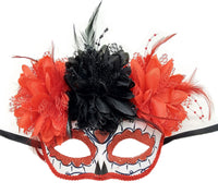 Masque de mascarade du jour des morts au Mexique, spectacle de cosplay
