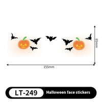 Halloween Makeup Stickers Dress Up Cute Painted
