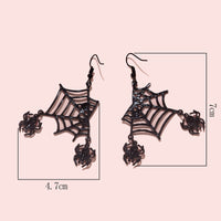 Creative Fashion Simple Niche Design Sense High-end Spider Web Earrings
