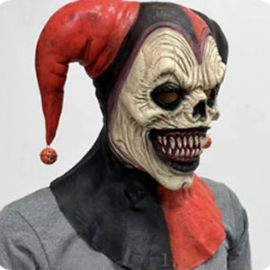 Halloween Joker Clown Jester Mask