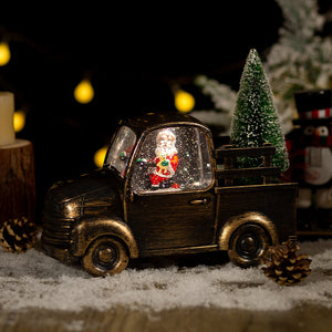 Truck & Tree Snow Globes