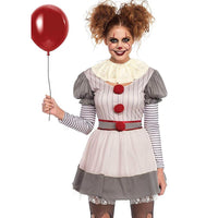 American Horror Thriller Clown Costume
